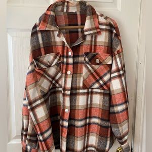 Flannel shirt/ jacket